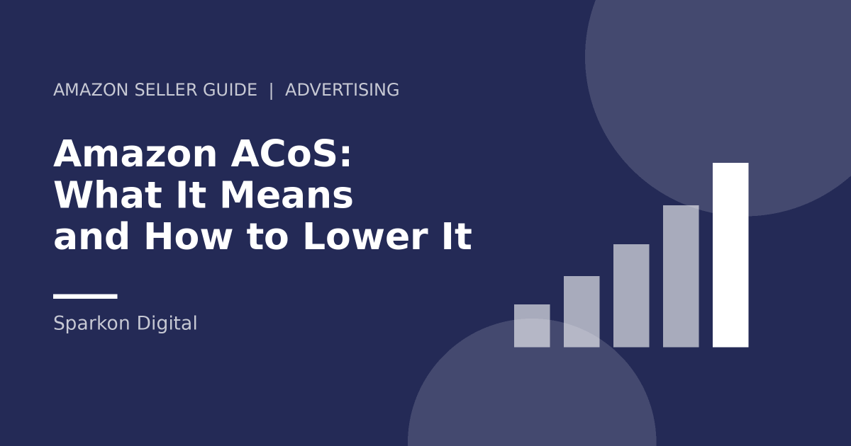 Amazon ACoS - chart illustration