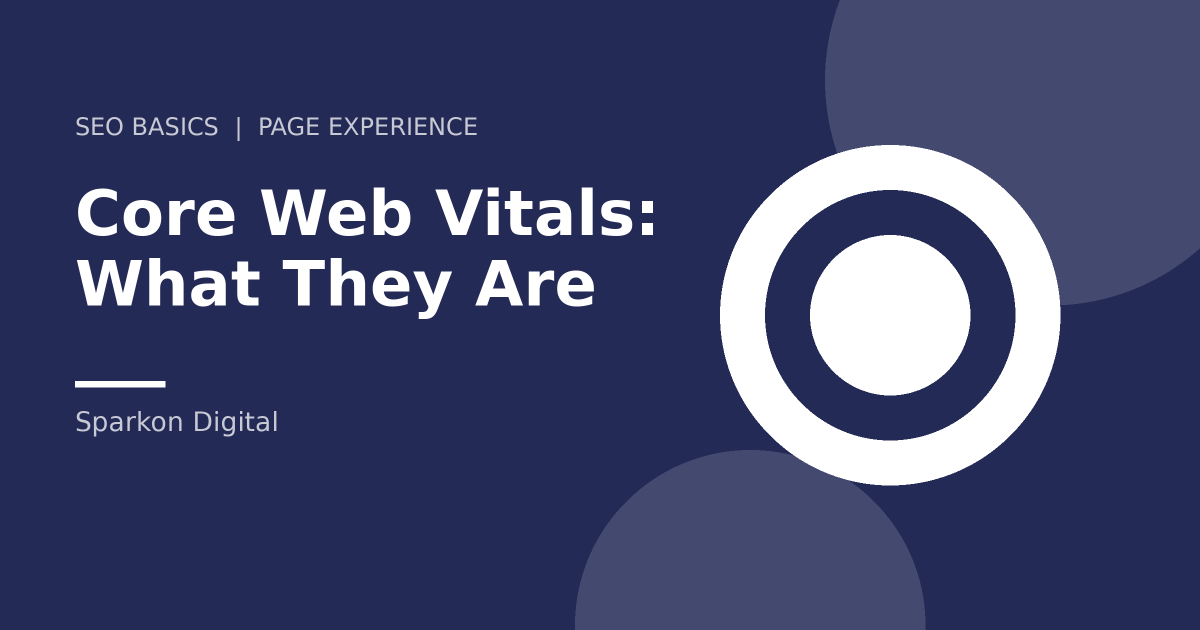 Core Web Vitals - target illustration