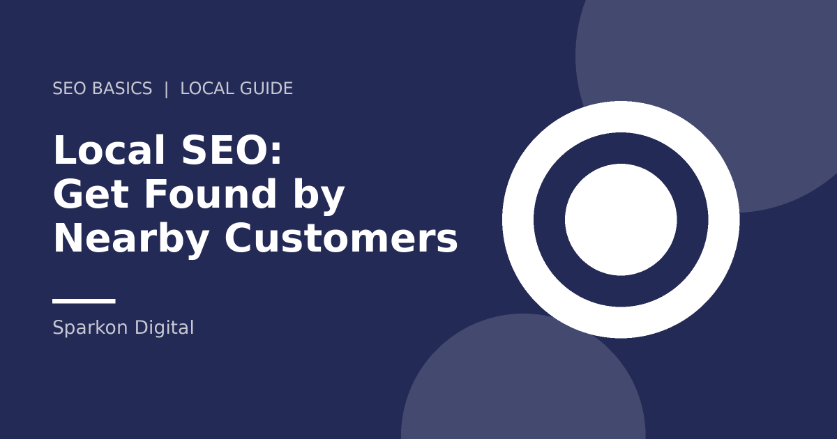 Local SEO - target illustration