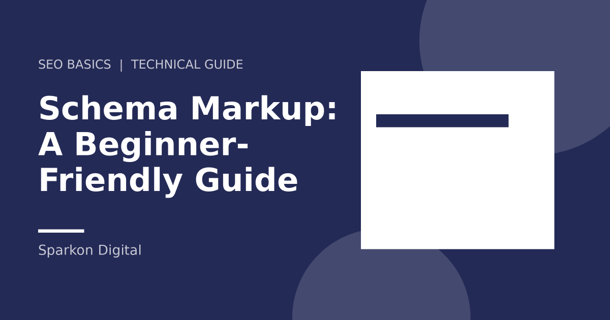 Schema markup guide - structured data illustration